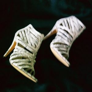 Michael Antonio snakeprint shoes